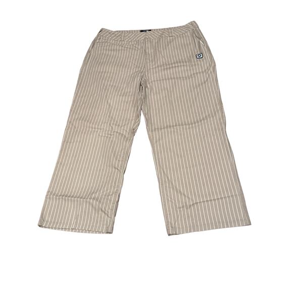 NWT Forever 21 Airwalk collab Plus 3X Pinstripe tan pants 44x30 Retro 90s skater - Picture 1 of 7